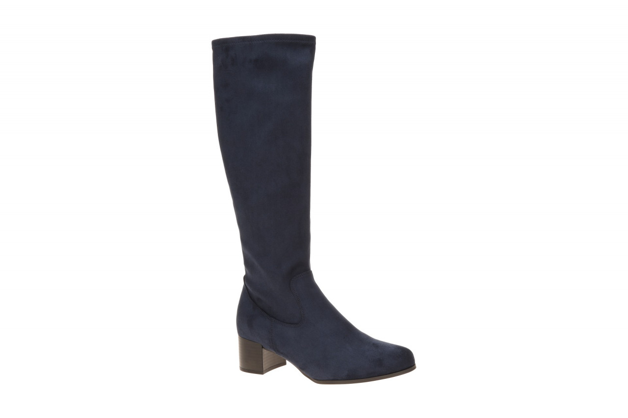 CAPRICE Damenstiefel 25507 navy, elegant, Langschaft-Stretch Schaft, Blockabsatz 1 CAPRICE Damenstiefel 25507 navy, elegant, Langschaft-Stretch Schaft, Blockabsatz