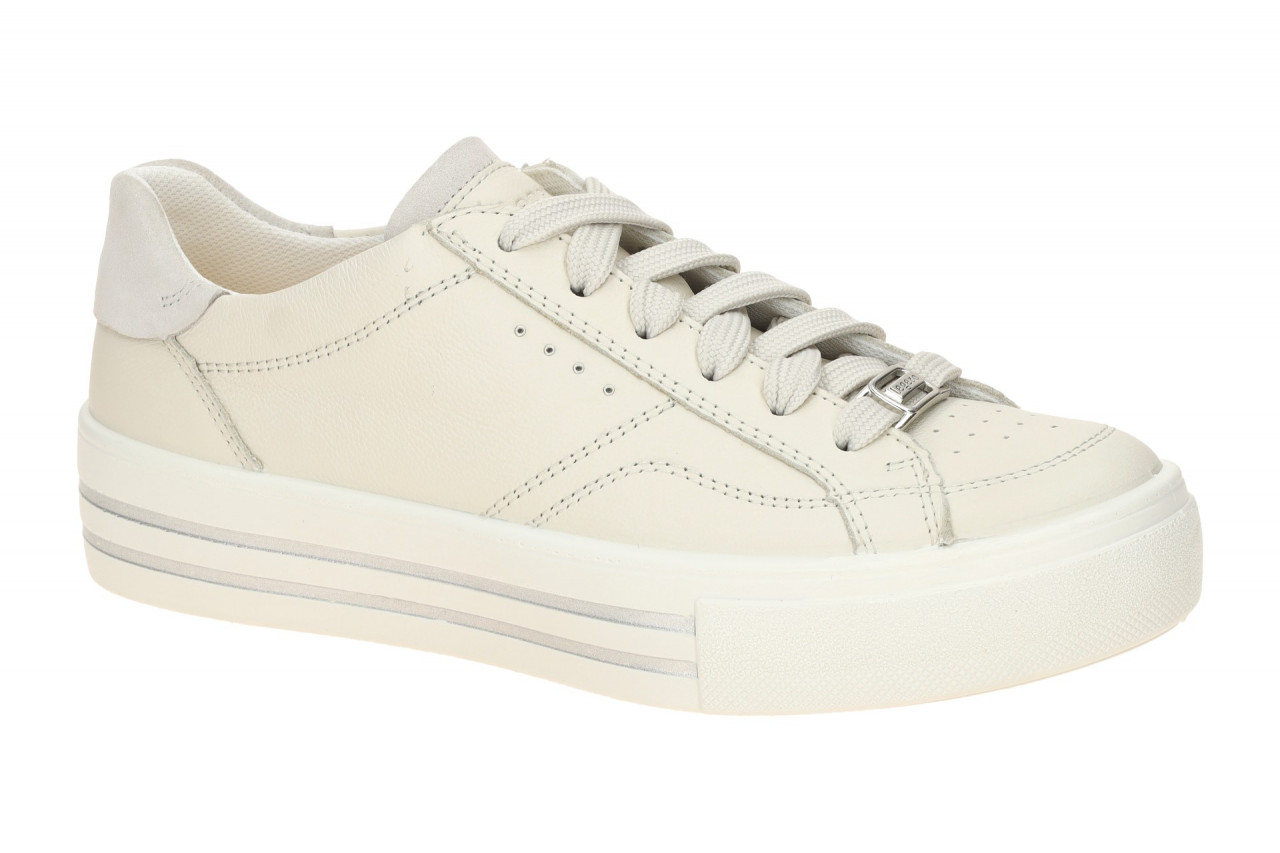 Legero 2-000432-1000 Damen Plateau Sneaker Wei? Echtleder Textil Fu?bett Gumm... 1 Legero 2-000432-1000 Damen Plateau Sneaker Wei? Echtleder Textil Fu?bett Gumm...