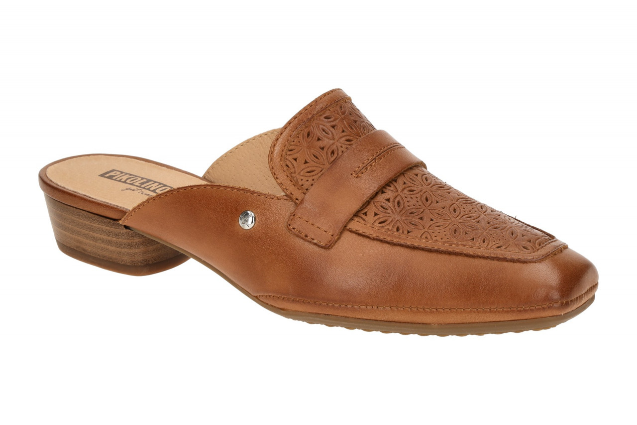Pikolinos W1N-5899 brandy ALAMEDA Damen Pantoletten braun Echtleder Fu?bett B... 1 Pikolinos W1N-5899 brandy ALAMEDA Damen Pantoletten braun Echtleder Fu?bett B...