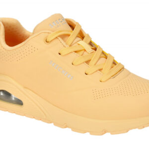 Skechers 73690 ORYL UNO - STAND ON AIR Damenschuhe Sneaker Orange/Yellow