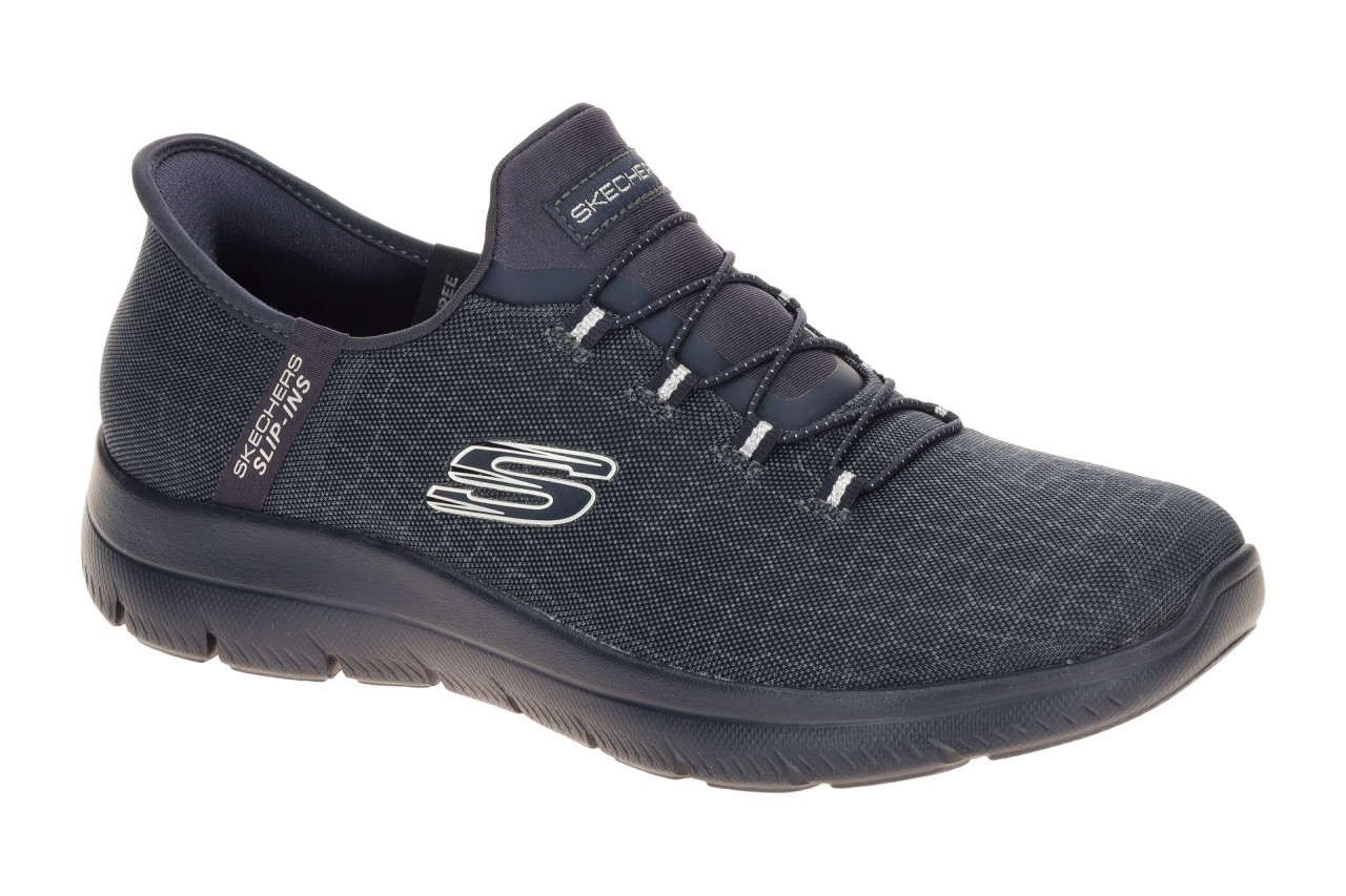 Skechers 150128 DKNV Damen Sneaker dunkelblau Air Cooled Memory Foam 1 Skechers 150128 DKNV Damen Sneaker dunkelblau Air Cooled Memory Foam