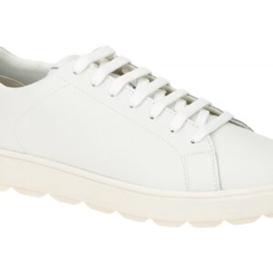 Geox D45WEA 09BNF C1327 Damen Sneaker wei?/gold vit.Rico atmungsaktiv