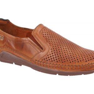 Pikolinos AZORES 06H-3126 Herren Slipper braun-nautic bequem Echtleder