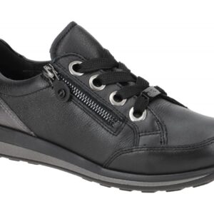 ara 12-44587 66 OSAKA Damen Schn?r-Halbschuhe Schwarz/anthrazit - Echtleder, ...