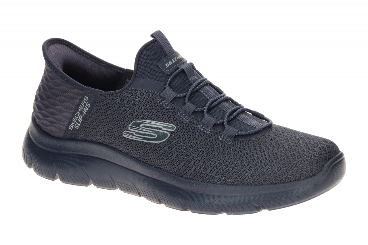 Skechers 232457 DKNV Halbschuhe in Dunkelblau mit Air Cooled Memory Foam 1 Skechers 232457 DKNV Halbschuhe in Dunkelblau mit Air Cooled Memory Foam