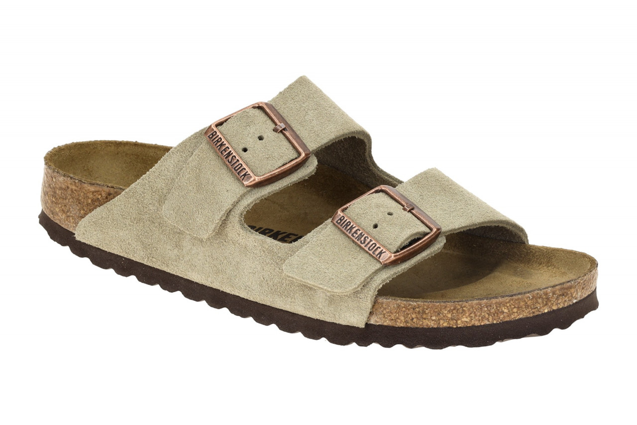 Birkenstock 51463 ARIZONA BS Damen Sandalen taupe Braun Echtleder anatomische... 1 Birkenstock 51463 ARIZONA BS Damen Sandalen taupe Braun Echtleder anatomische...
