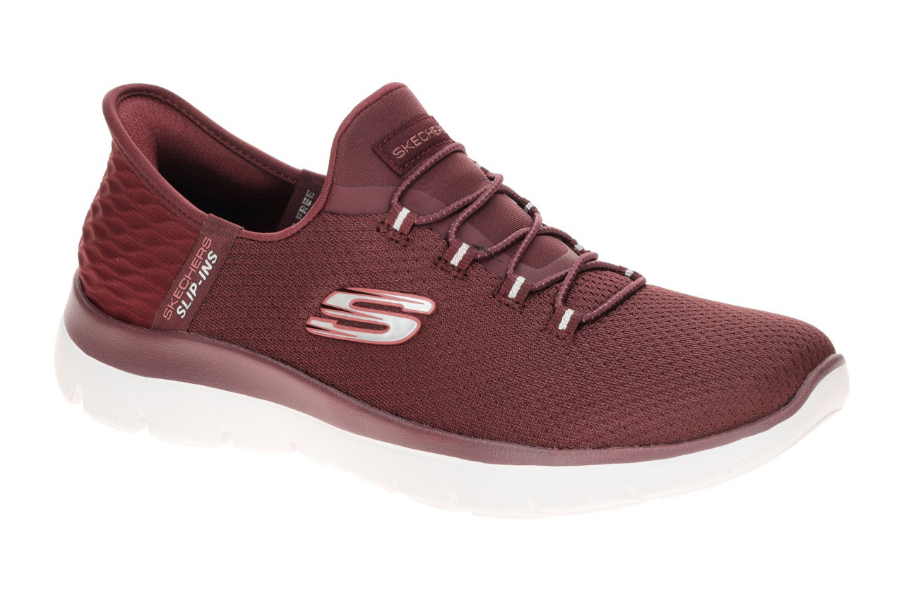 Skechers 150123 BURG - SUMMITS DIAMOND DREAM Halbschuhe - Dunkelrot - Air Coo... 1 Skechers 150123 BURG - SUMMITS DIAMOND DREAM Halbschuhe - Dunkelrot - Air Coo...
