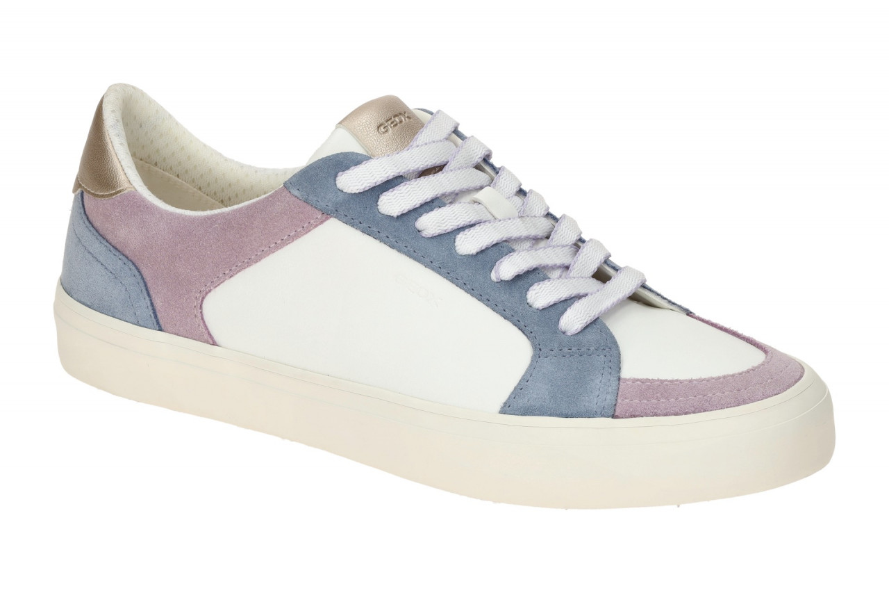 Geox D550UE EMMELENY - donna e Sneaker Wei? lt blue/white Echtleder Synt.LEA ... 1 Geox D550UE EMMELENY - donna e Sneaker Wei? lt blue/white Echtleder Synt.LEA ...