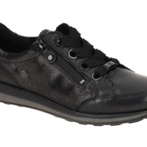 ara 12-44587 91 OSAKA-HIGHSOFT Damenschuhe Schwarz Glattleder Velourleder beq...