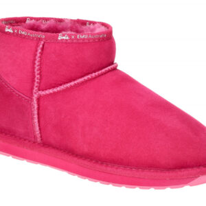 EMU W12898 BAPI Barbie Pink Damen Winterstiefelette Leder 100% Lammfell flexibel