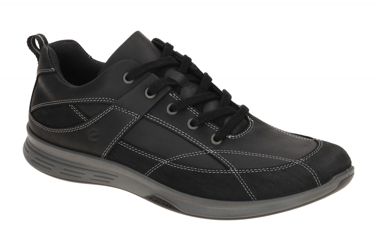 Ecco 87011451052 EXCEED Herrenschuhe Schwarz Nubuck bequeme Schn?r Halbschuhe 1 Ecco 87011451052 EXCEED Herrenschuhe Schwarz Nubuck bequeme Schn?r Halbschuhe