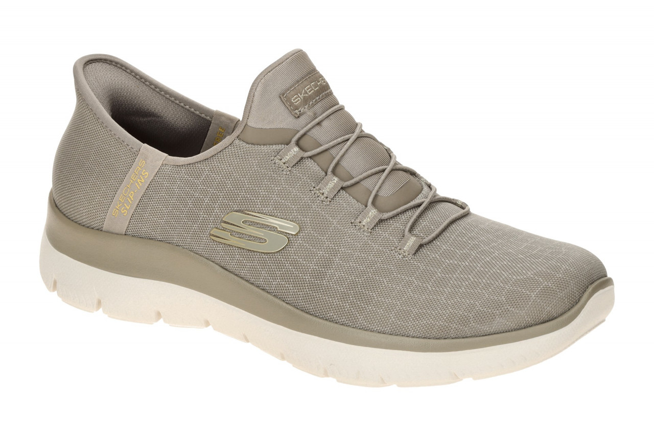 Skechers 150128 TPGD Damen Halbschuhe taupe/gold Slip On Sneaker Vegan & Wasc... 1 Skechers 150128 TPGD Damen Halbschuhe taupe/gold Slip On Sneaker Vegan & Wasc...