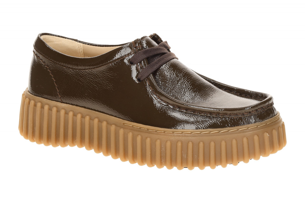 Clarks 26186667 4 TORHILL BEE Damen Halbschuhe Braun Gl?nzend Fu?bett aus Ech... 1 Clarks 26186667 4 TORHILL BEE Damen Halbschuhe Braun Gl?nzend Fu?bett aus Ech...