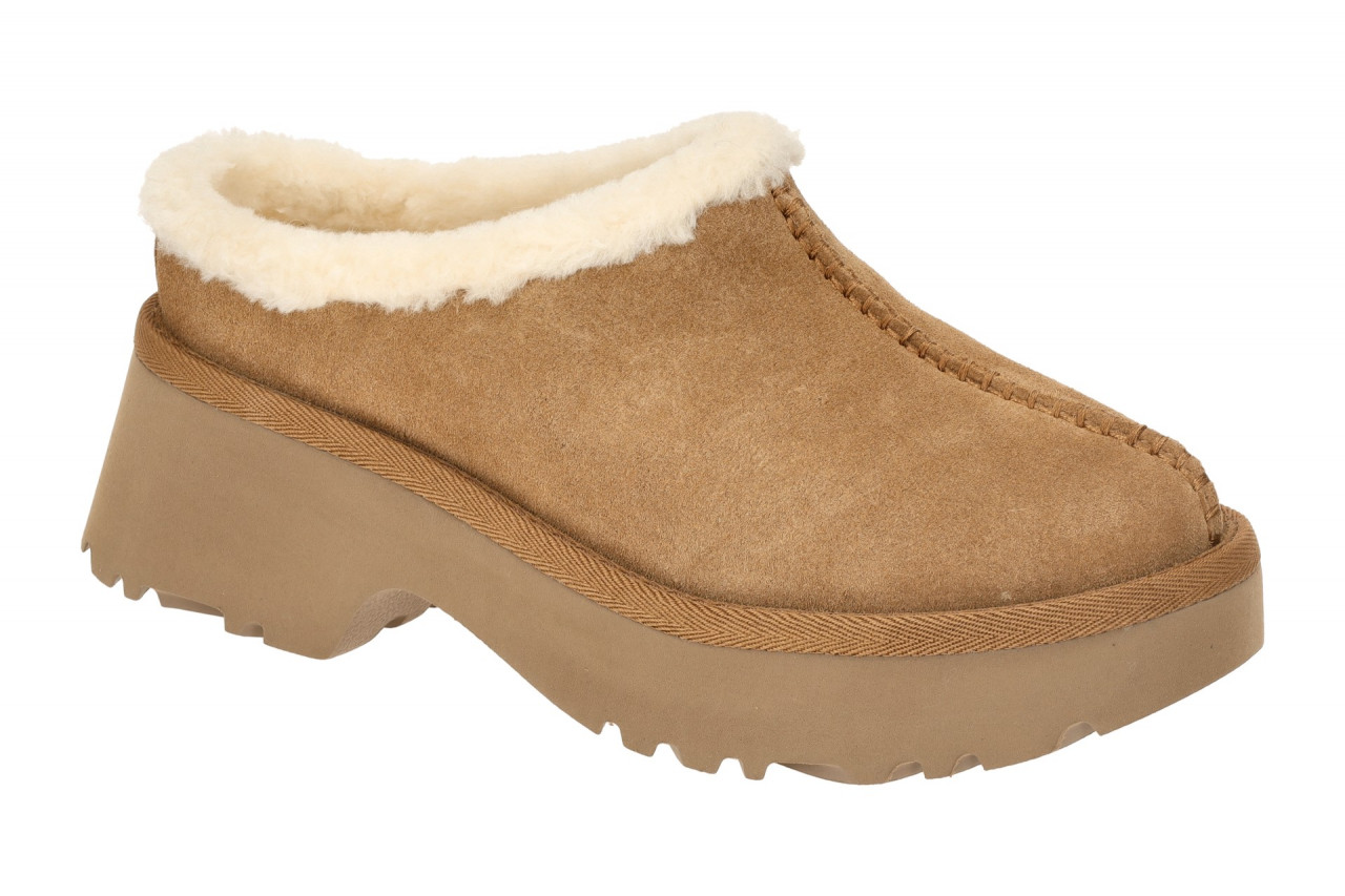UGG 1162510 che NEW HEIGHTS COZY CLOG Damen Pantoletten braun Echtleder Warmf... 1 UGG 1162510 che NEW HEIGHTS COZY CLOG Damen Pantoletten braun Echtleder Warmf...