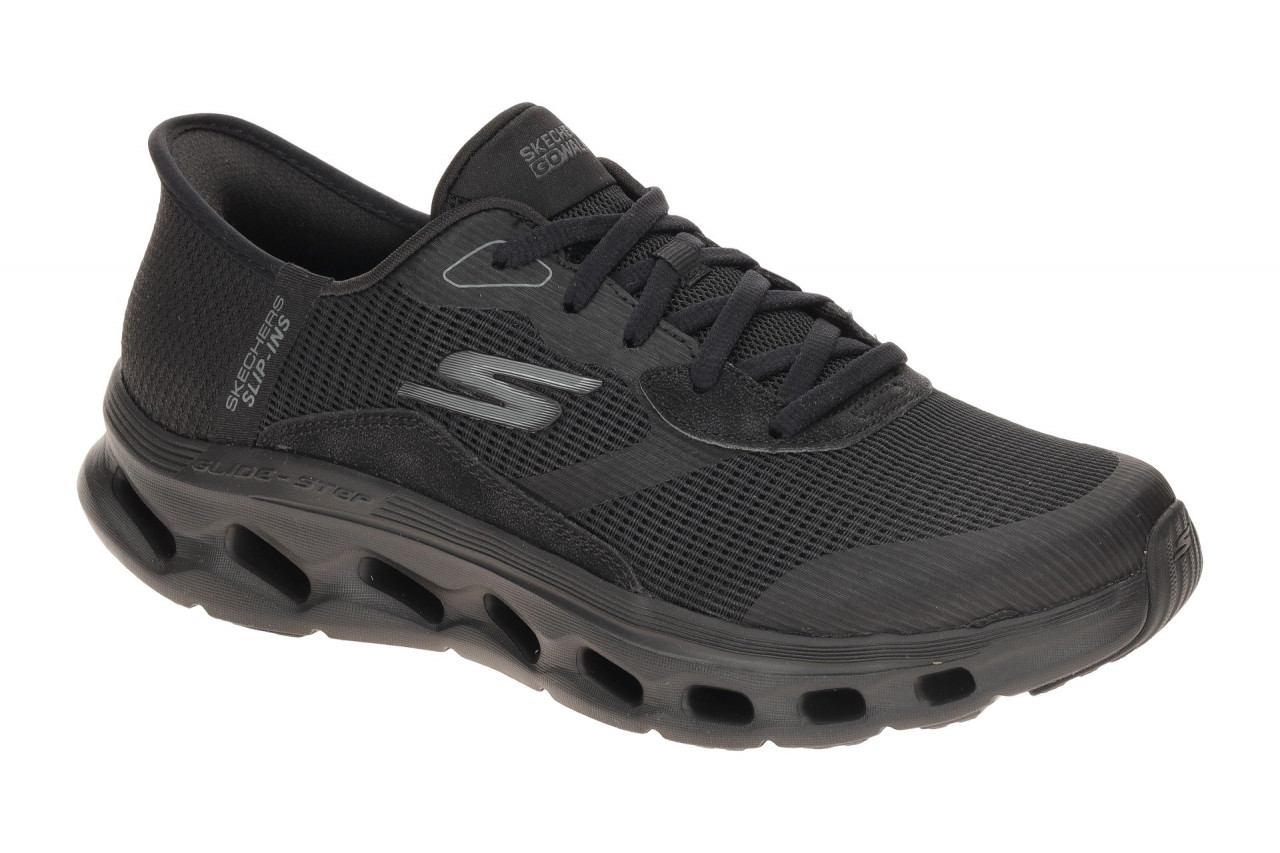 Skechers 125115 BBK Damen Sneaker Schwarz - GO WALK GLIDE STEP 2.0 - BELAH 1 Skechers 125115 BBK Damen Sneaker Schwarz - GO WALK GLIDE STEP 2.0 - BELAH