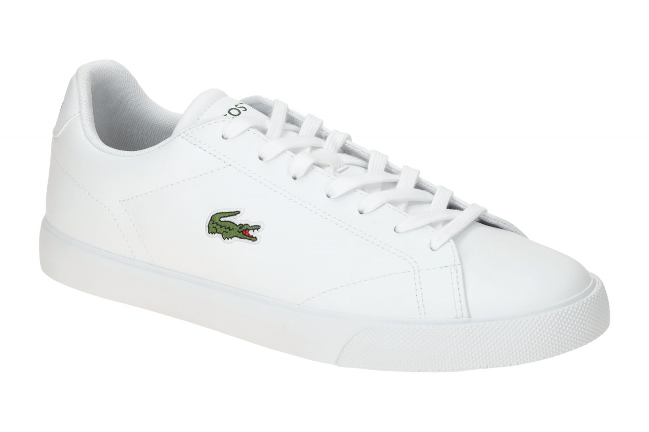 Lacoste Herren Sneaker LEROND SET wei?/gr?n, Glattleder/Synthetik 1 Lacoste Herren Sneaker LEROND SET wei?/gr?n, Glattleder/Synthetik