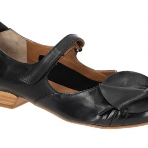 Everybody 30509H2296 GL001 GEENA Damen Riemchen Pumps Schwarz Glattleder