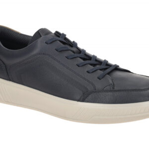 Ecco 551604 - Herren Schn?rschuhe in dunkelblau + grau, extra leicht & flexibel