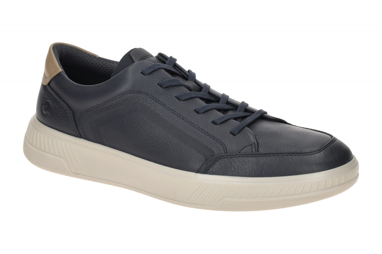 Ecco 551604 - Herren Schn?rschuhe in dunkelblau + grau, extra leicht & flexibel 1 Ecco 551604 - Herren Schn?rschuhe in dunkelblau + grau, extra leicht & flexibel