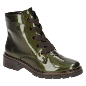 ara 12-23126 06 DOVER-STF Damen Stiefeletten Gr?n forest Echtleder Textil Hig...