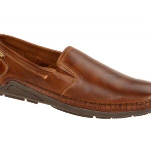 Pikolinos Herren Slipper Azores 06H-5303 cuero braun bequem Gummisohle Echtleder