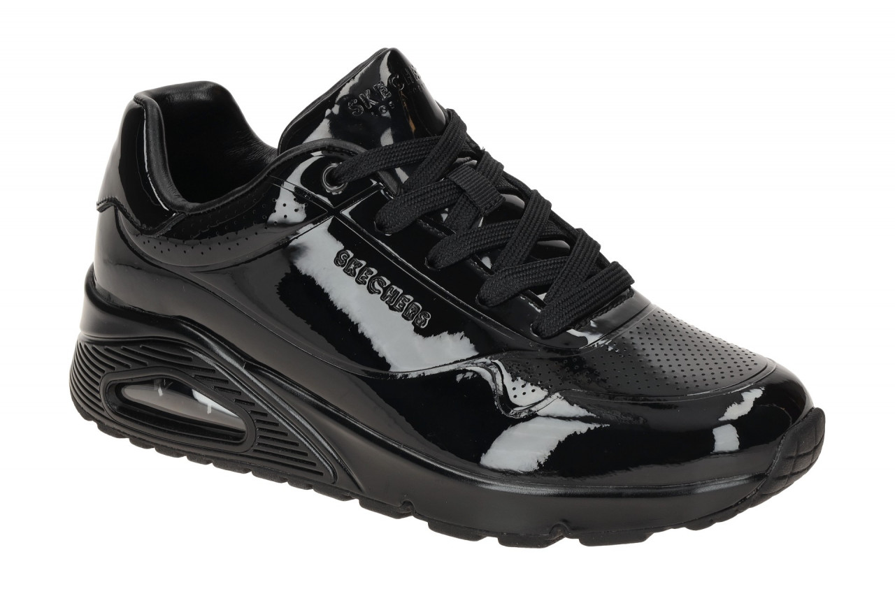 Skechers 177142/BBK Damen Sport Halbschuhe UNO - SHINY ONE Schwarz Gl?nzend 1 Skechers 177142/BBK Damen Sport Halbschuhe UNO - SHINY ONE Schwarz Gl?nzend