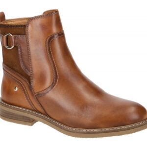 Pikolinos Damen Stiefelette W8J-8604C1 brandy ALDAYA Blockabsatz Braun