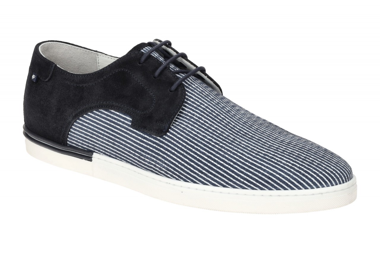 Floris van Bommel FvB 30288 Herren Halbschuhe dunkelblau-wei? Gestreift - Ech... 1 Floris van Bommel FvB 30288 Herren Halbschuhe dunkelblau-wei? Gestreift - Ech...