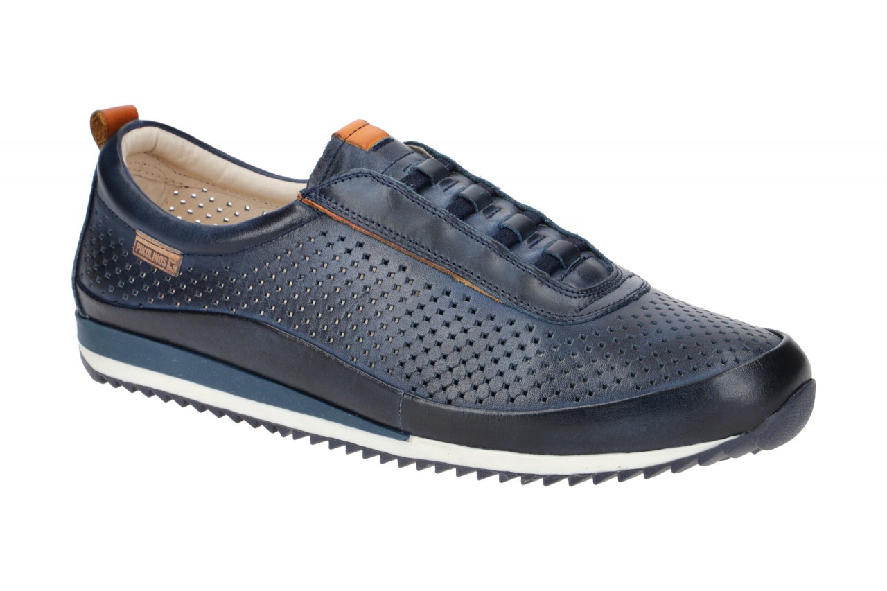 Pikolinos M2A-6252 Liverpool Herren Slipper blau Echtleder Gummisohle 1 Pikolinos M2A-6252 Liverpool Herren Slipper blau Echtleder Gummisohle