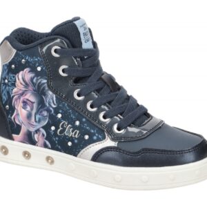 Geox J268WE SKYLINE GIRL - DISNEY FROZEN II Kinderschuhe M?dchen Navy/Platinu...