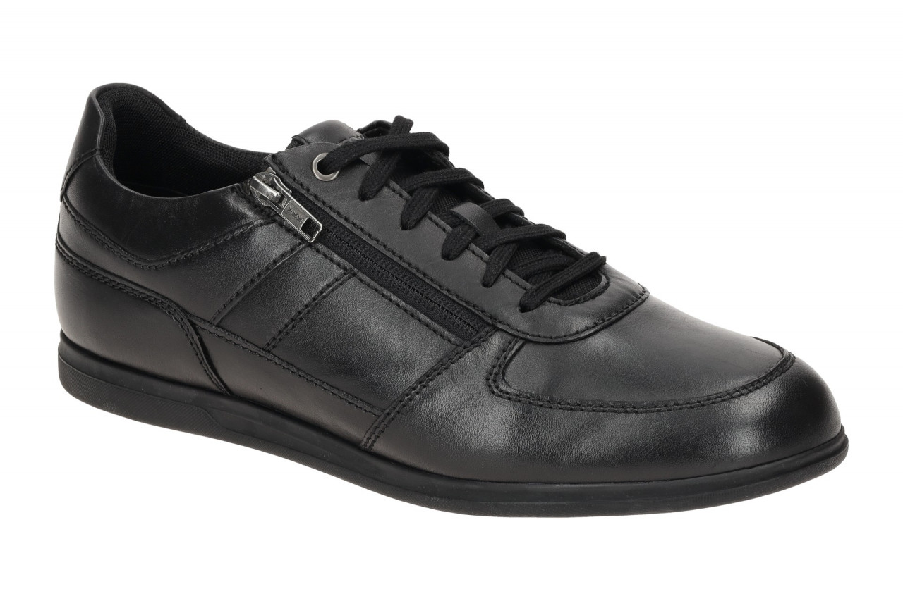 Geox U454GB RENAN Herrensport-Halbschuhe Schwarz - black atmungsaktiv 1 Geox U454GB RENAN Herrensport-Halbschuhe Schwarz - black atmungsaktiv