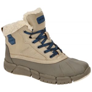 Geox J269XE FLEXYPER BOY ABX Winter Stiefel - beige/blue wasserdicht & atmung...