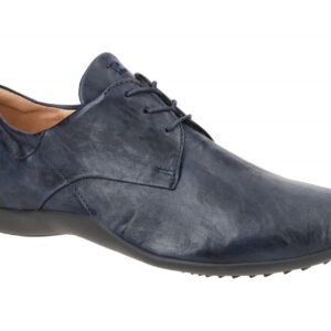 Think Herrenschuhe STONE 3-000275-8030 Blau Navy Echtleder Schn?rung Gummisohle