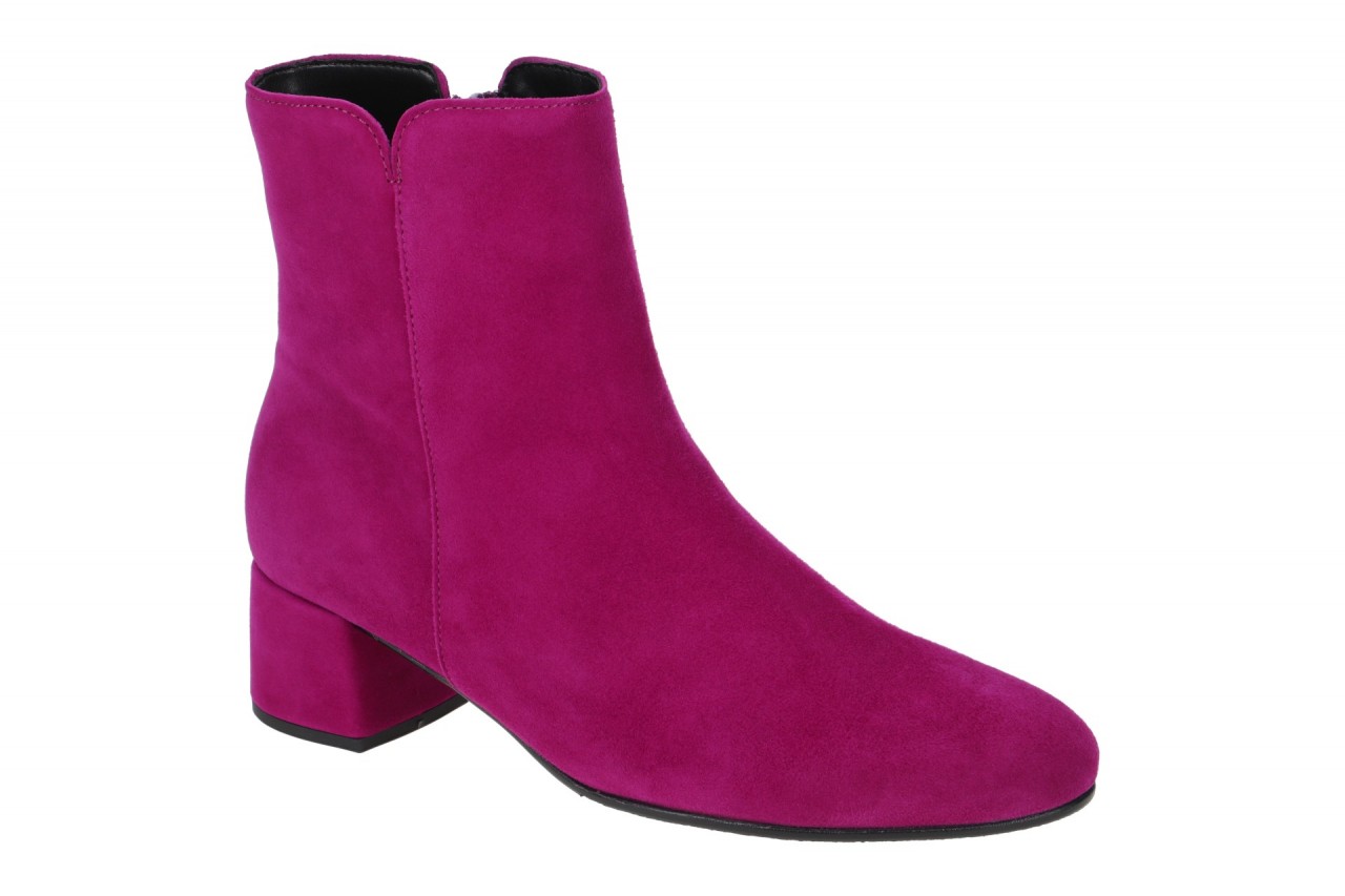 Gabor 55.680.10 Damen Stiefeletten Orchid Pink Velour Ankle Boots Blockabsatz 1 Gabor 55.680.10 Damen Stiefeletten Orchid Pink Velour Ankle Boots Blockabsatz