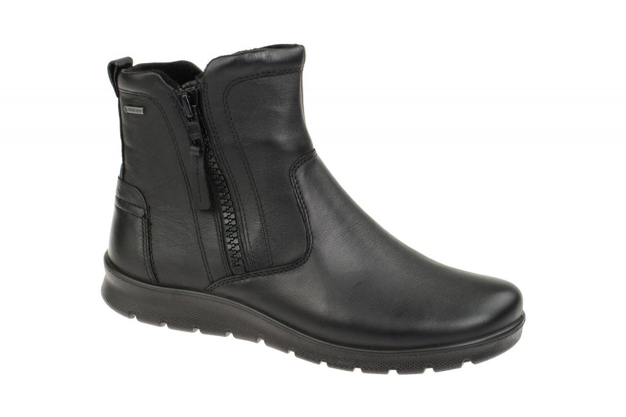 Ecco 21557311001 Damen Stiefeletten schwarz Gore-Tex wasserdicht 1 Ecco 21557311001 Damen Stiefeletten schwarz Gore-Tex wasserdicht