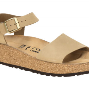 Birkenstock 1022966 BS Glenda_Pap Damen Sandale Beige - sandcastle | Plateau-...