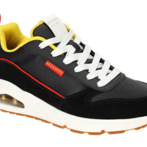 Skechers 183913 BKRD UNO VICTORY PACK Herren Sneaker Schwarz/ Rot Gelb