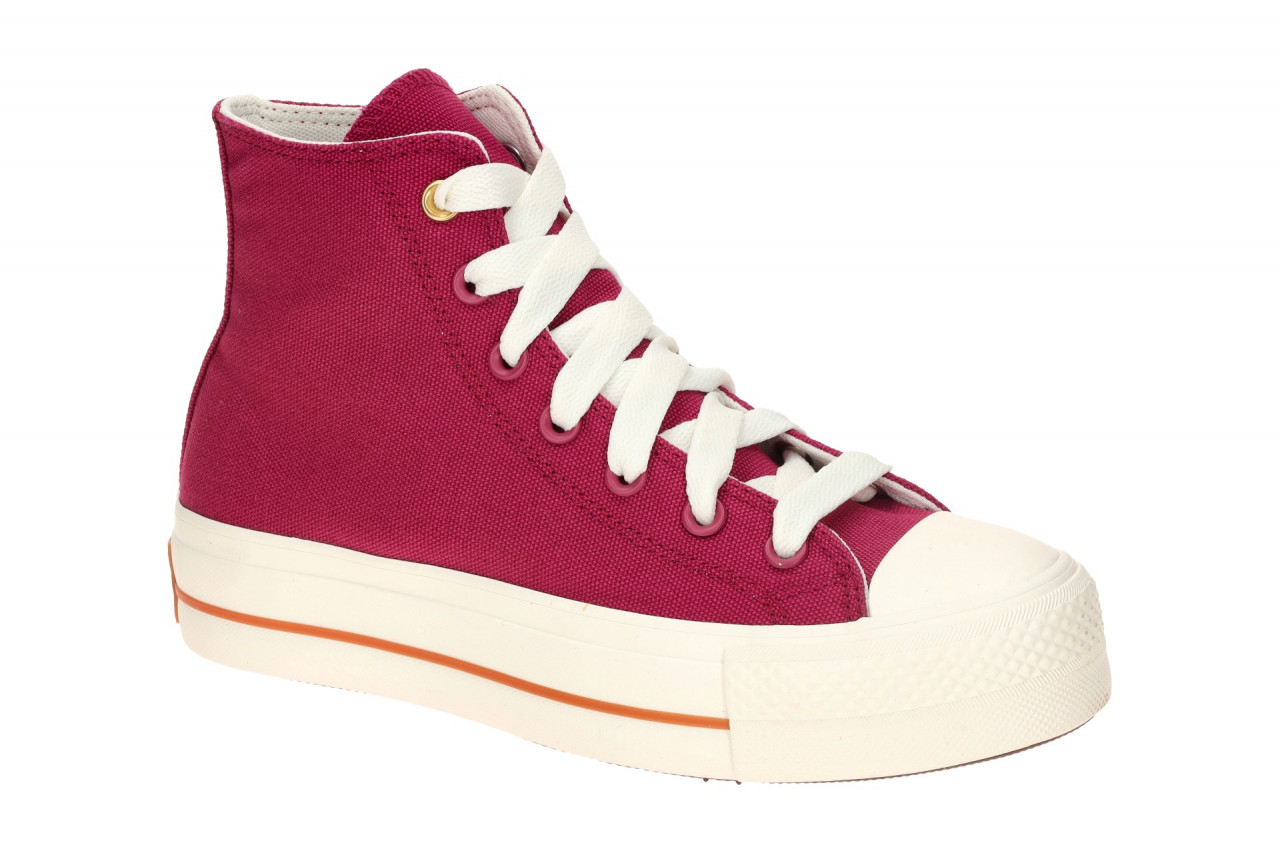 Converse Damen Sneaker A13878C CTAS_Lift_Hi Sporty Berry/Rot Plateau 3,5cm 1 Converse Damen Sneaker A13878C CTAS_Lift_Hi Sporty Berry/Rot Plateau 3,5cm