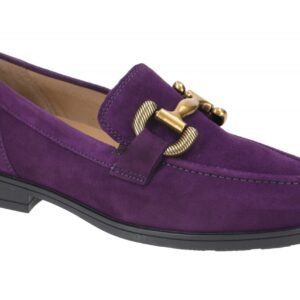 Gabor 52.422.49 lila Slipper FLORENZ - Gabor Comfort, Echtleder, Blockabsatz