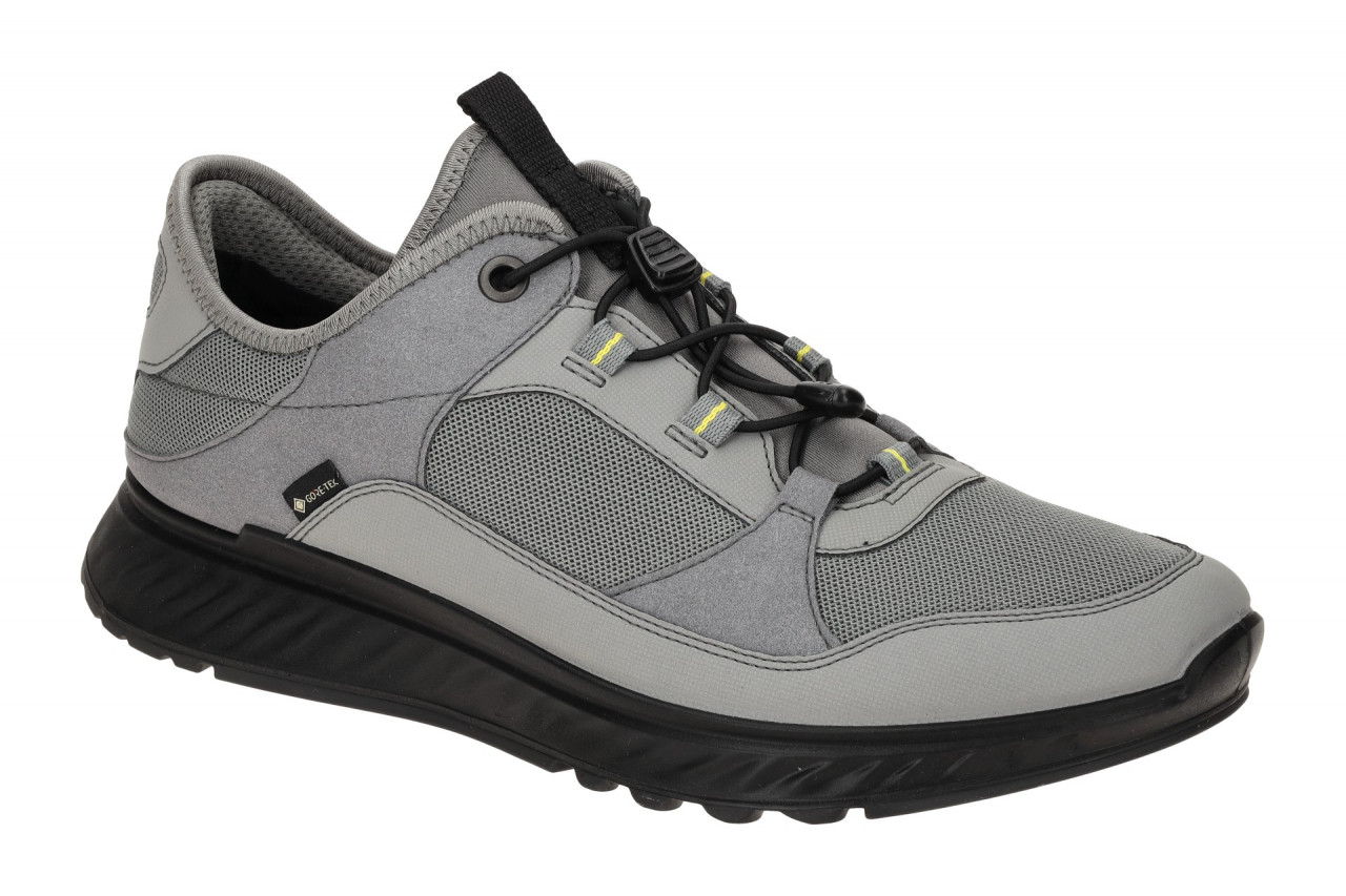Ecco 835334 Herren EXOSTRIDE GTX Sneaker Grau/Steel Mesh GORE-TEX Waterproo 1 Ecco 835334 Herren EXOSTRIDE GTX Sneaker Grau/Steel Mesh GORE-TEX Waterproo
