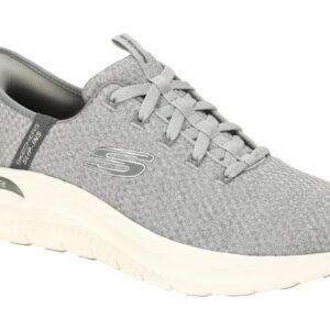 Skechers 232462 GRY Herren Sneaker grau Look Ahead Fu?bett Air Cooled Maschin...