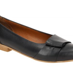 Everybody 23606F2399 001-black Damenschuhe BORIA Mary Jane Schwarz Echtleder ...