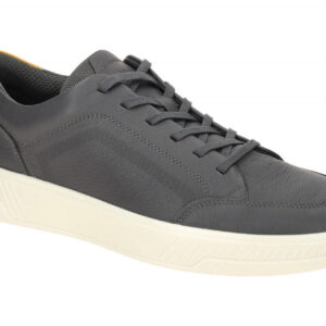 Ecco 55160461376 MOVE Herren Lace Up Halbschuhe Grau Magnet/Nutmeg Brown