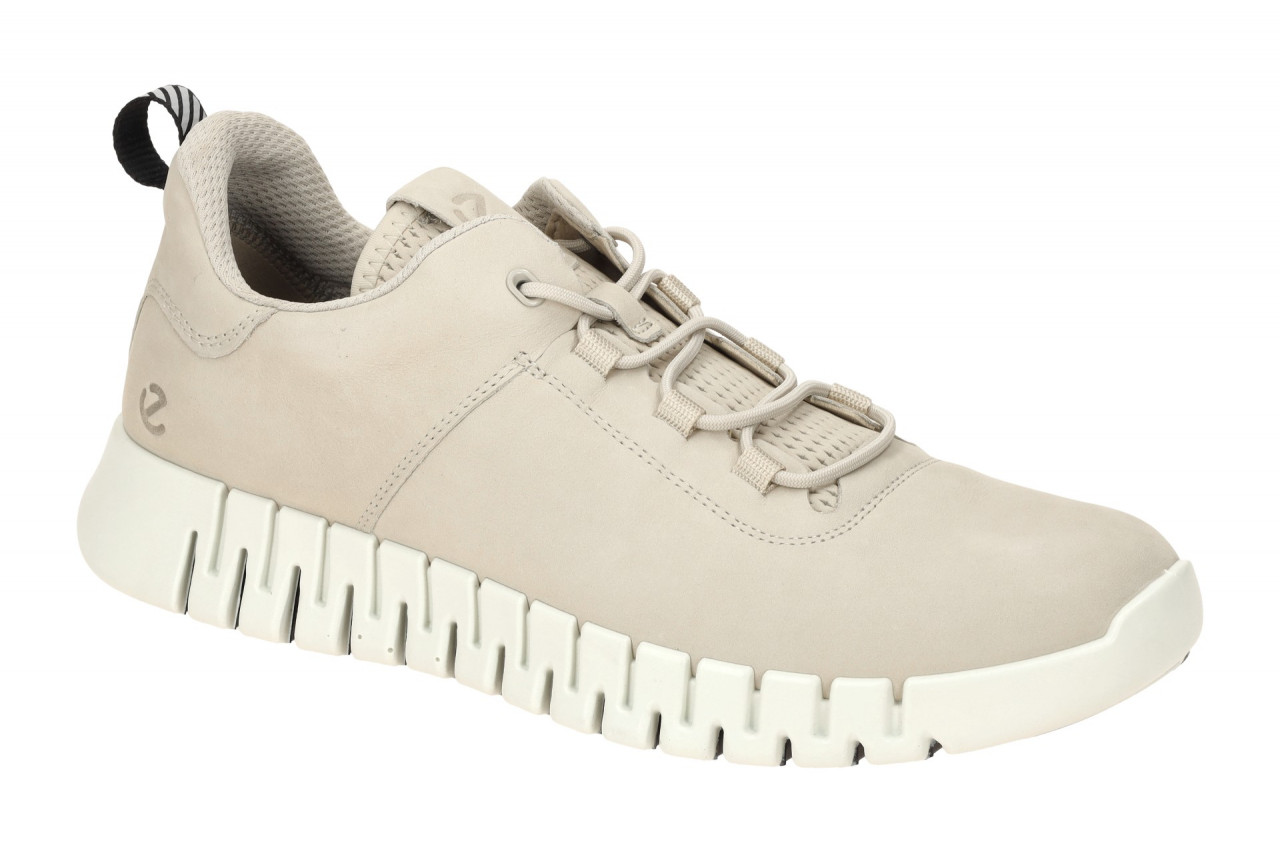 Ecco 525204 GRUUV Herren Sneaker grau gravel flexibel G+H Weite 1 Ecco 525204 GRUUV Herren Sneaker grau gravel flexibel G+H Weite