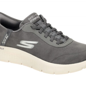 Skechers 216326/GRY Herren Sport Slipper grau - Air-cooled Memory Foam