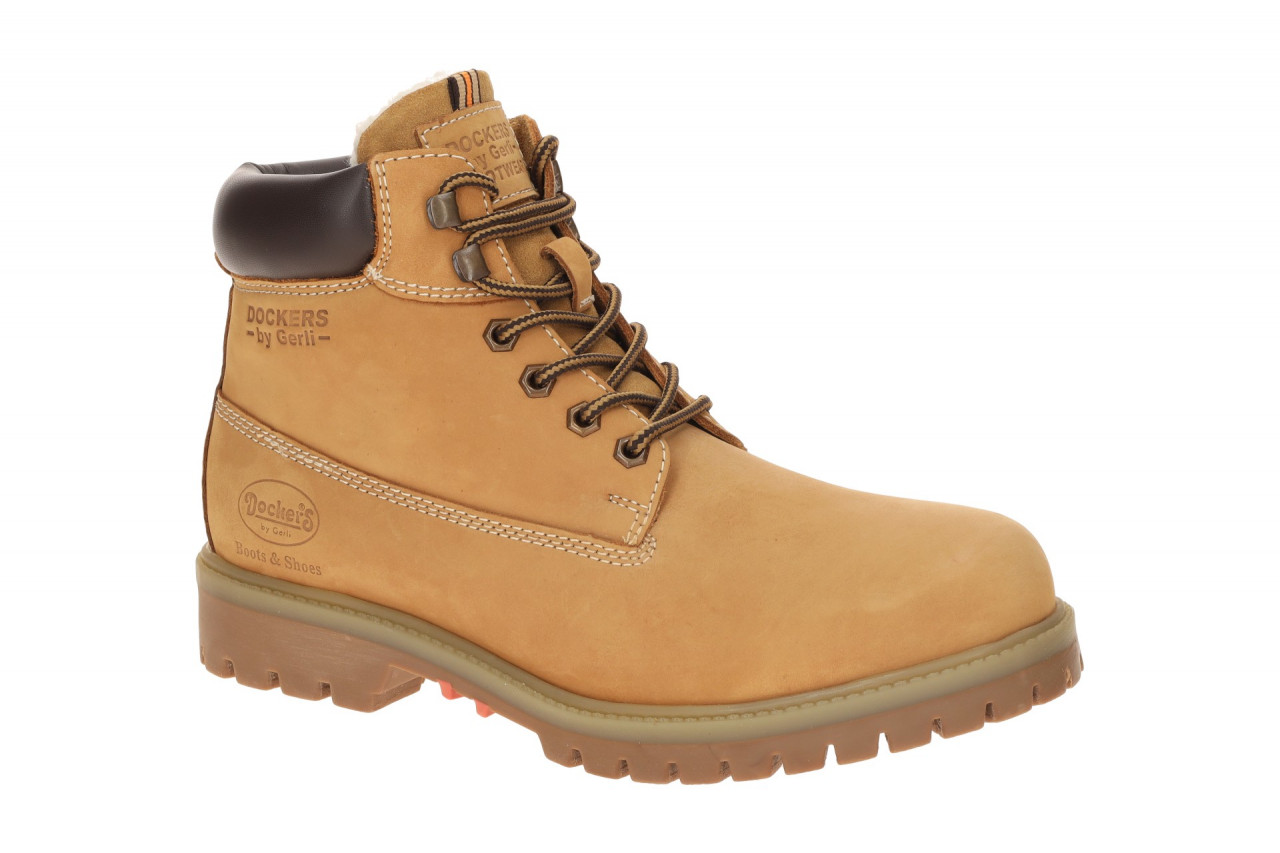 Dockers by Gerli Herren Winterstiefelette 53AX103 Gelb Nubuk Warmfutter Gummi... 1 Dockers by Gerli Herren Winterstiefelette 53AX103 Gelb Nubuk Warmfutter Gummi...