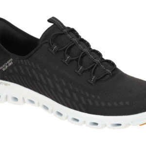 Skechers 104574 BKW Damen Slip-On Sneaker Schwarz/Wei? Air Cooled Memory Foam