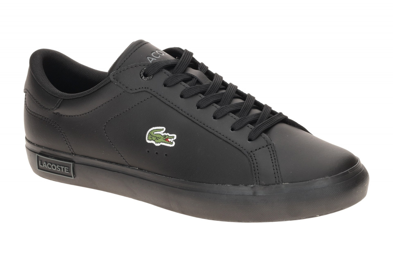 Lacoste SMA0081 02H POWERCOURT 125 Herrenschuhe Schwarz Ortholite? Fu?bett 1 Lacoste SMA0081 02H POWERCOURT 125 Herrenschuhe Schwarz Ortholite? Fu?bett