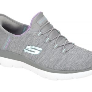 "Skechers 149937 GYMT Hands-Free Slip-On Sneaker Grau Multi Air Cooled Memory...