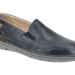 Pikolinos M3T-3197C1 RIVAS Herren Slipper dunkelblau Echtleder bequem
